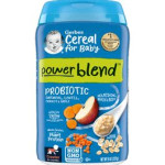 Gerber Probiotic Oatmeal & Peach Apple Baby Cereal 227g