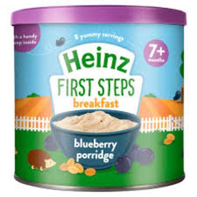 Heinz First Steps Blueberry Porridge Breakfast 200gm