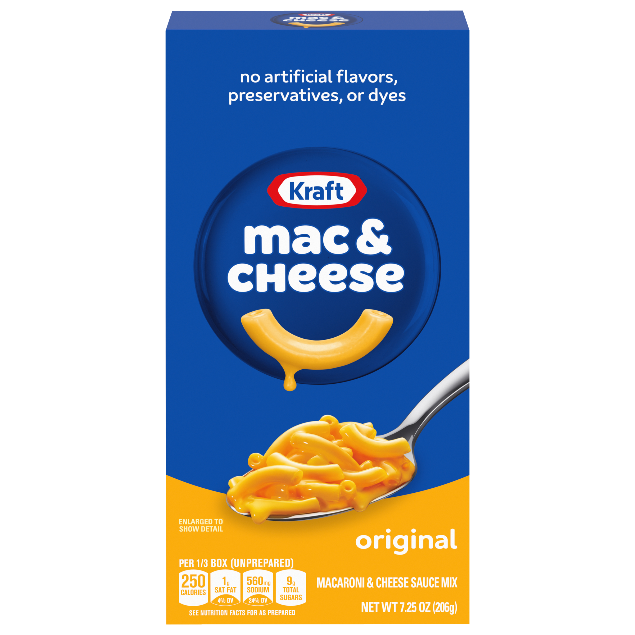 Kraft Macaroni & Cheese Original Flavor 206g