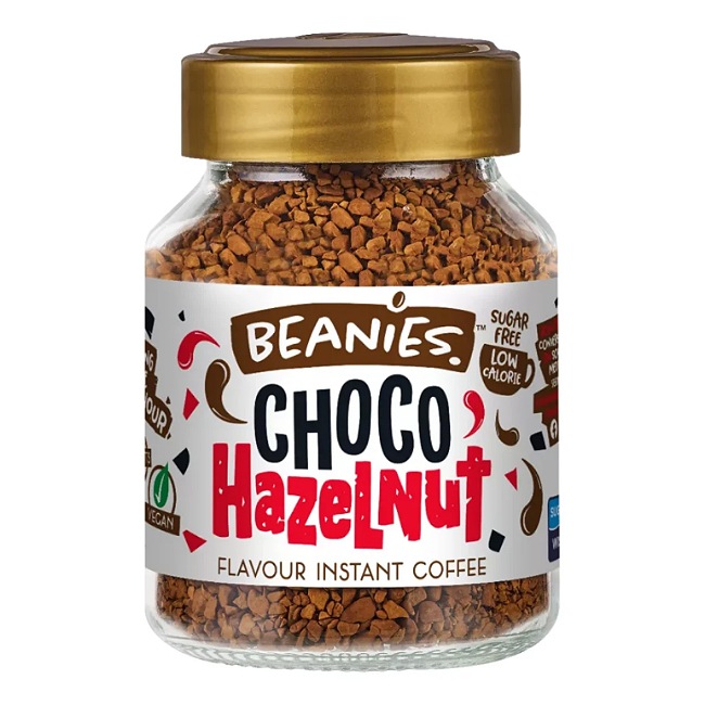 Beanies Choco Hazelnut Flavour Instant Coffee 50g