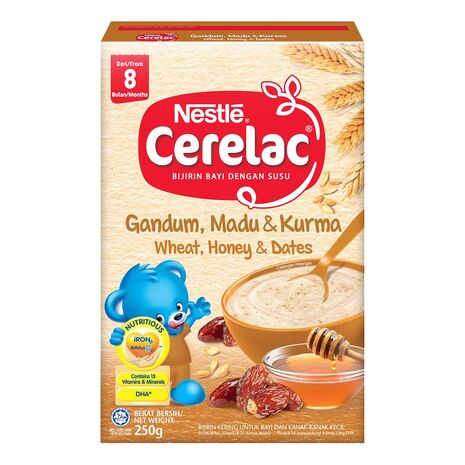 Nestle Cerelac Wheat Honey & Dates 250g