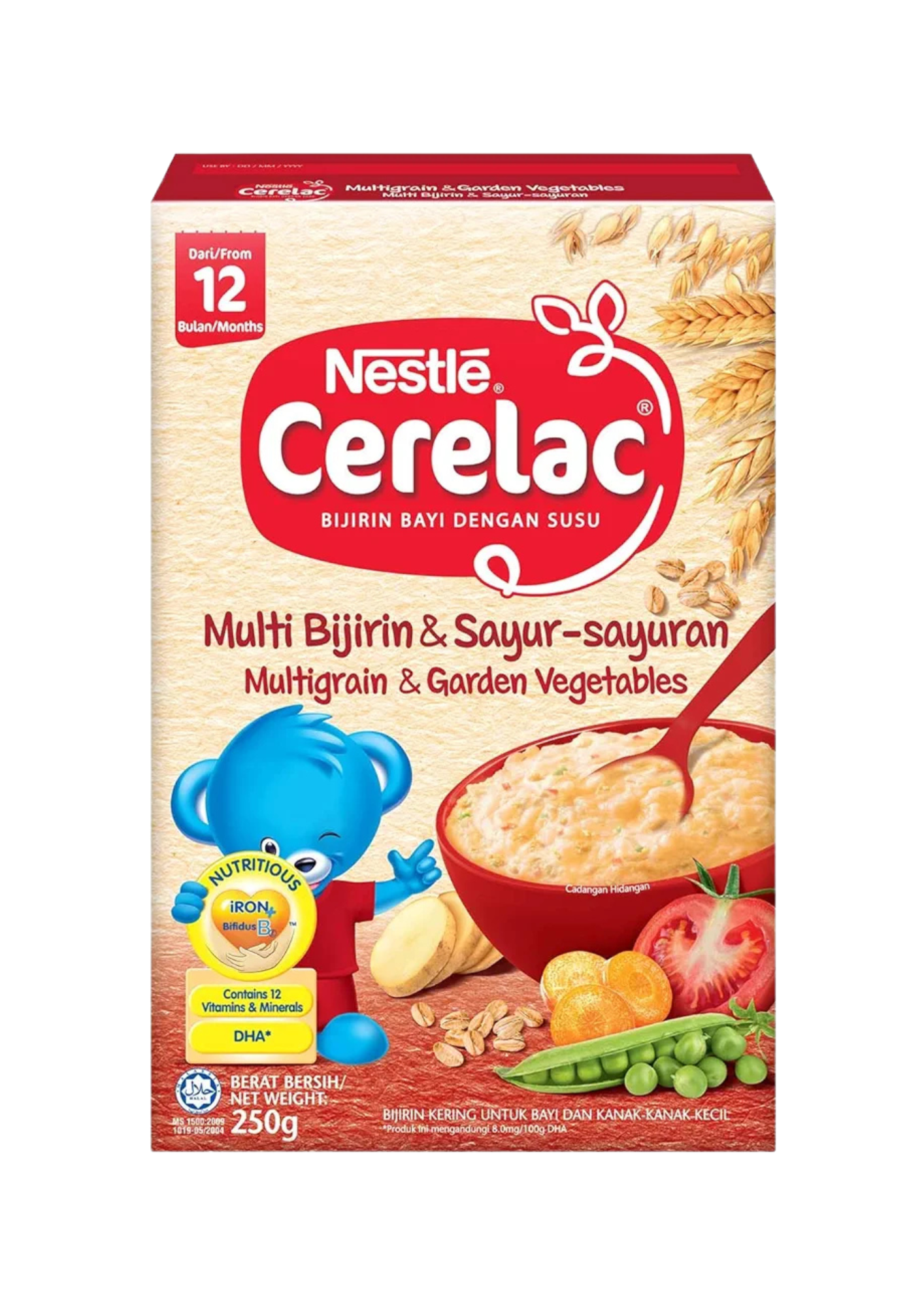 Nestle Cerelac Multigrain & Garden Vegetables 250g