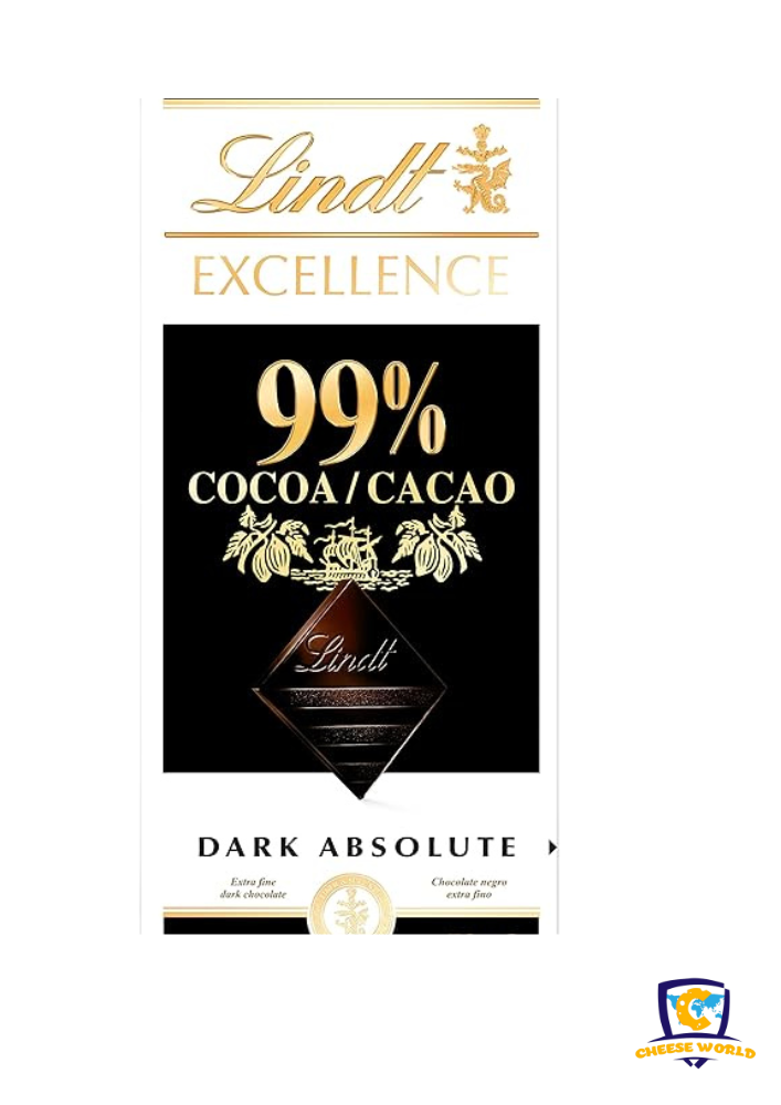 Lindt 99 Cocoa Dark Chocolate 50g