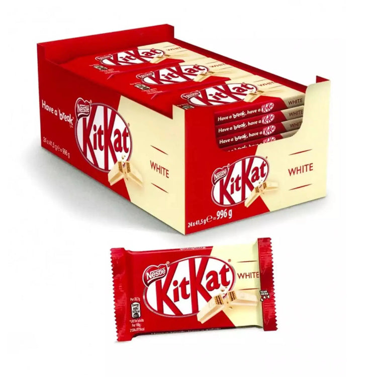 Nestle Nestle KitKat 4 Finger White Chocolate Bar -41.5g