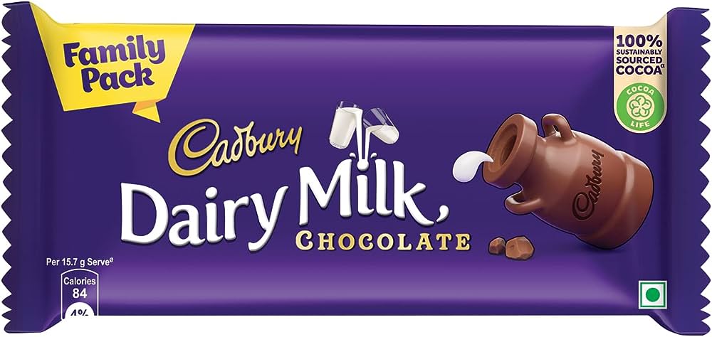 Cadbury Dairymilk Family Pack-123gm