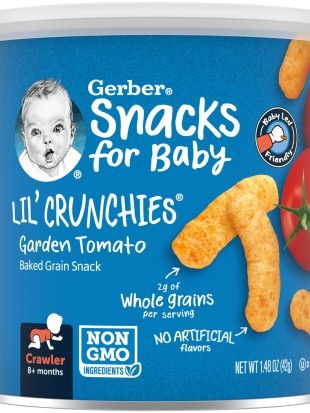 Gerber Lil' Crunchies Garden Tomato 42g