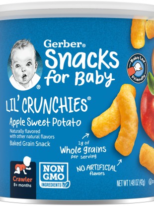 Gerber Lil' Crunchies Apple Sweet Potato 42g