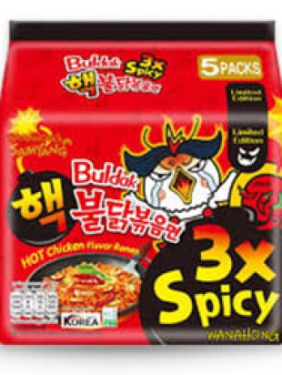 Samyang Buldak Hot Chicken Flavor Ramen 3x Spicy 700g