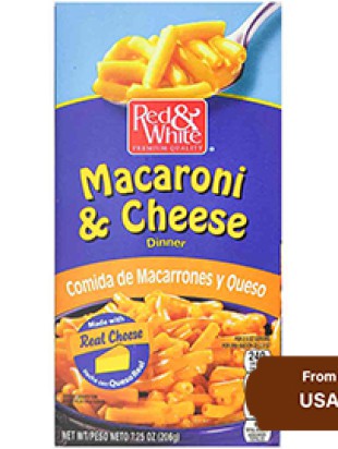 Red & White Macaroni & Cheese 206g