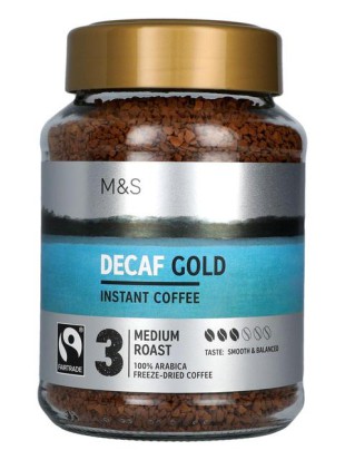 M&S Fairtrade Gold Decaf Instant Coffee 200g