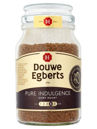 Douwe Egberts Pure Indulgence Dark Roast Instant Coffee 190g