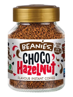 Beanies Choco Hazelnut Flavour Instant Coffee 50g