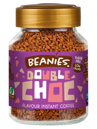 Beanies Double Choc Flavour Instant Coffee 50g