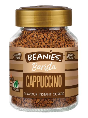 Beanies Barista Cappuccino Flavour Instant Coffee 50g