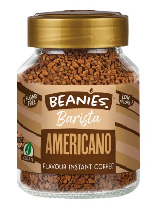 Beanies Barista Americano Flavour Instant Coffee 50g