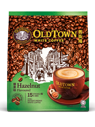 Old Town White Coffee Hazelnut 608g