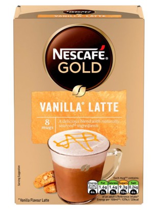 Nescafe Gold Vanilla Latte 148g