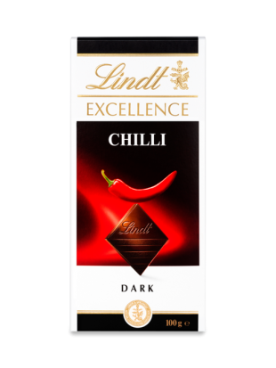 Lindt Chilli Dark Chocolate 100g