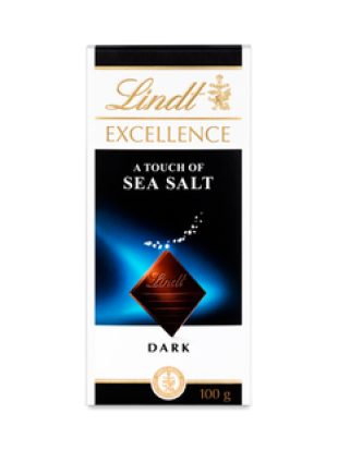 Lindt sea salt chocolate 100g