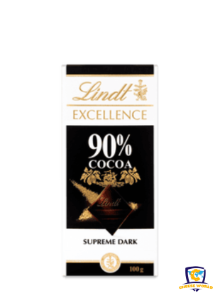 Lindt 90% Cocoa Dark Chocolate 100g