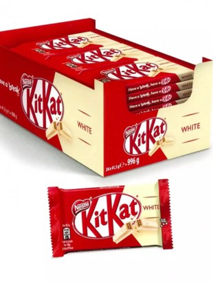 Nestle Nestle KitKat 4 Finger White Chocolate Bar -41.5g