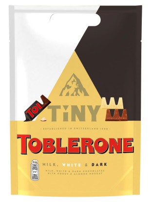 Toblerone Tiny Milk White Dark Mix 280g