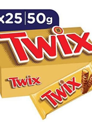 Twix Chocolate Bar 50G Full Box