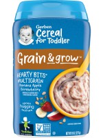 Gerber Cereal For Toddler Hearty bits Multigrain Banana Apple Strawberry 227g