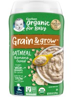 Gerber Organic Oatmeal Banana Cereal 227g