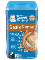 Gerber Single Grain Oatmeal Baby Cereal 454g