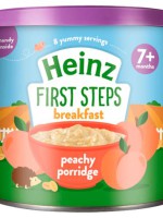 Heinz First Steps Breakfast Peachy Porridge 240g