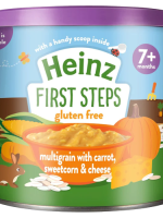 Heinz First Steps Dinner Multigrain with Carrot Sweetcorn & Cheese 200g