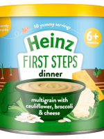 Heinz First Steps Multigrain Cauliflower Broccoli & Cheese 200g