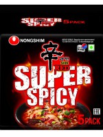 Nongshim Shin Ramyun Red Super Spicy Noodles 5pcs 600g