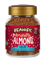 Beanies Amaretto Almond Flavoured Decaf Coffee 50g