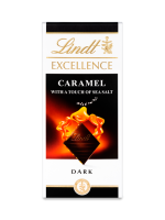 Lindt Excellence Caramel With Touch Of Sea Salt 100g