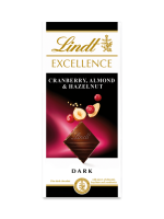 Lindt Cranberry Almond Hazelnut Chocolate 100g