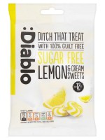 Diablo Sugar Free Lemon and Cream Sweets 75g