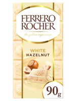 Ferrero Rocher White Chocolate & Hazelnut Bar 90G