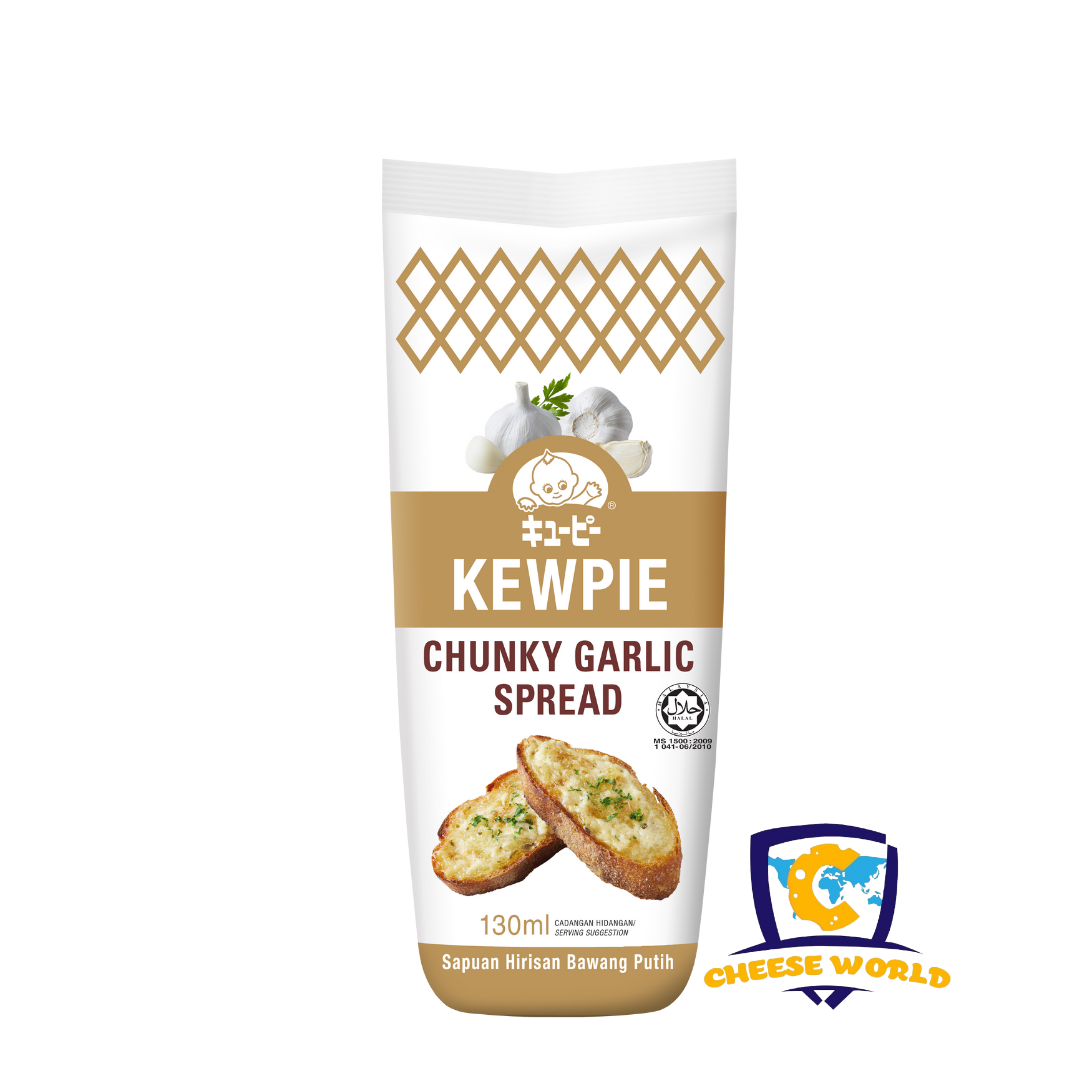 Kewpie Chunky Garlic Spread (130ml)