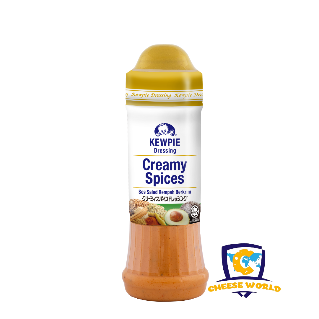 Kewpie Creamy Spices Dressing (210ml)