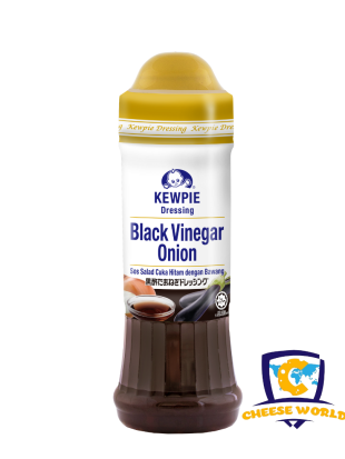 Kewpie Black Vinegar Onion Dressing (210ml)