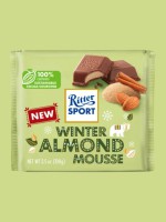 Ritter Sport Winter Almond Mousse chocolate 100g