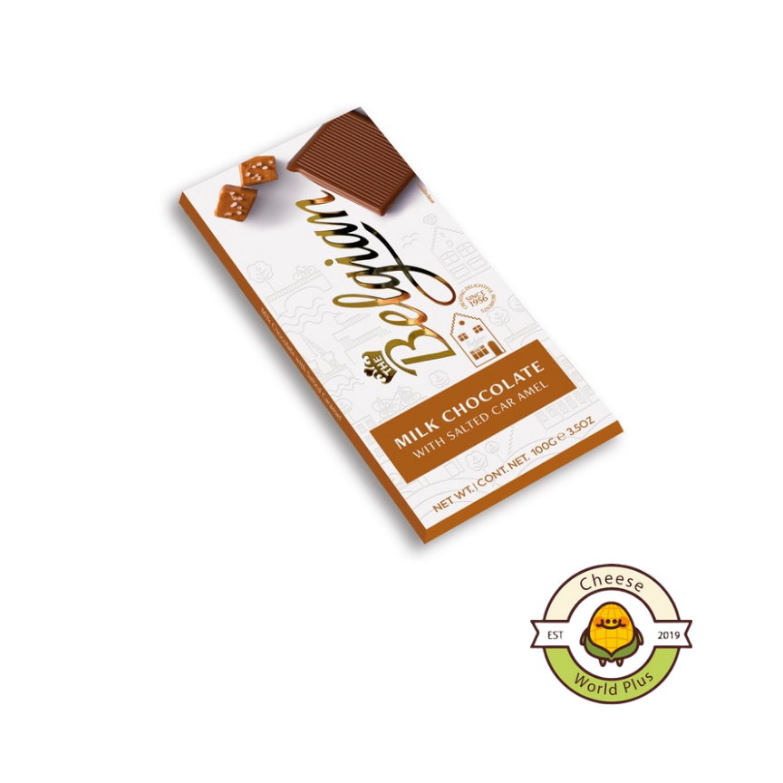 Belgian Milk Salted Caramel Chocolate 100g