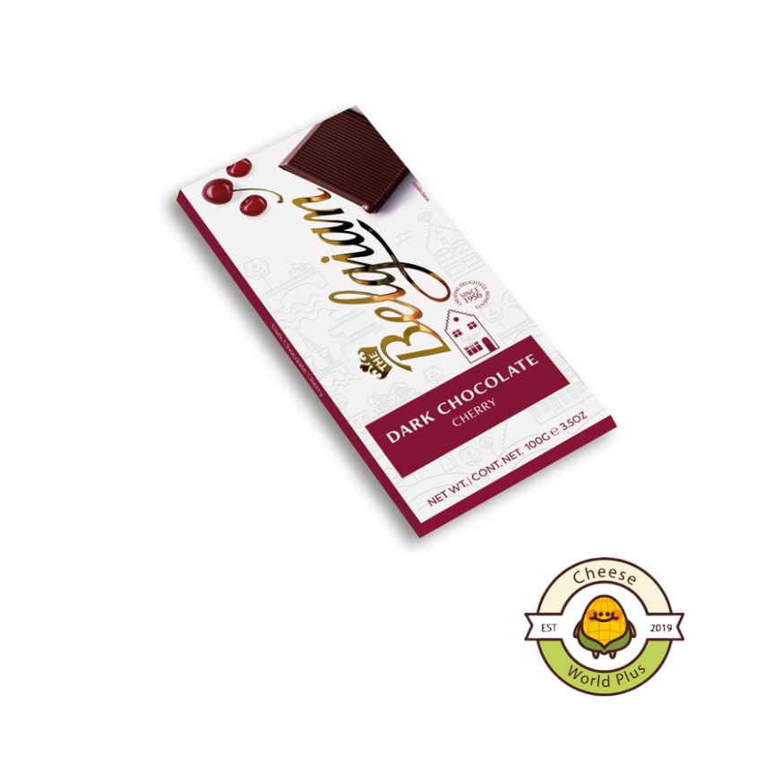 Belgian Bar Dark Cherry 100g