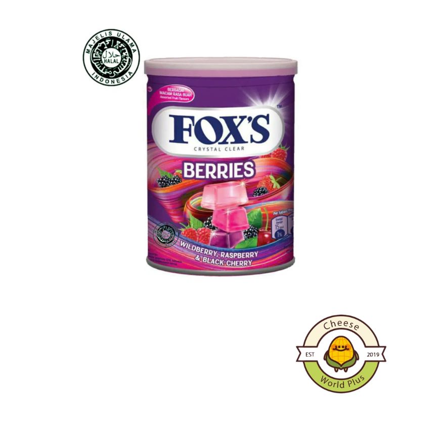 Fox’s candy (Crystal Clear Berries Flavored Candy Tin180 gm)