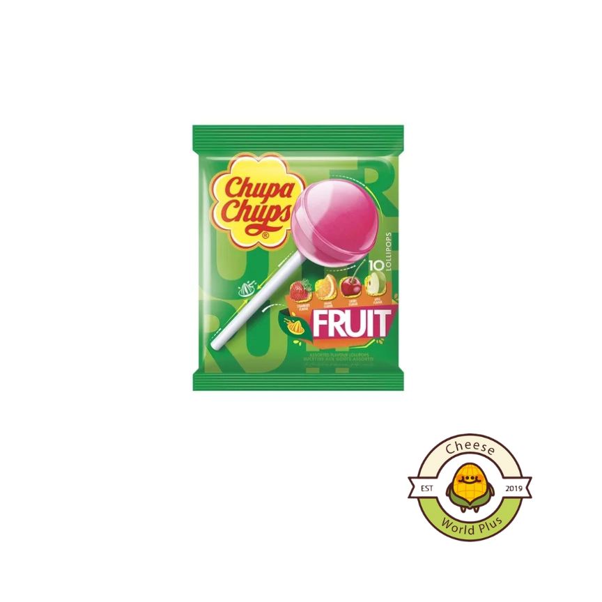 Chupa chups Fruit Bag Lollipop, 10 Pieces