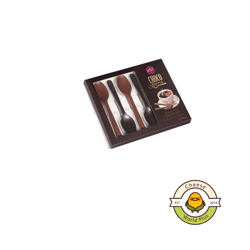 Elit Choco Spoons Milk & Dark Chocolate 54gm