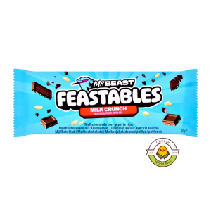 Feastables MrBeast Milk Chocolate Crunch Bar 60g